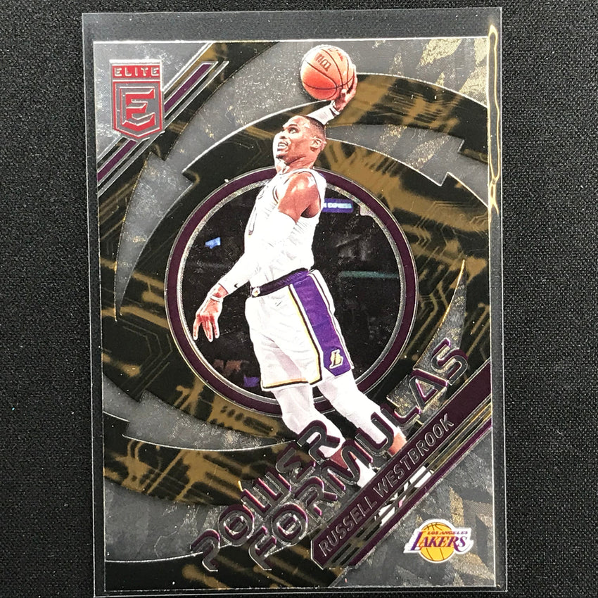 2021-22 Donruss Elite RUSSELL WESTBROOK Power Formulas Base #30