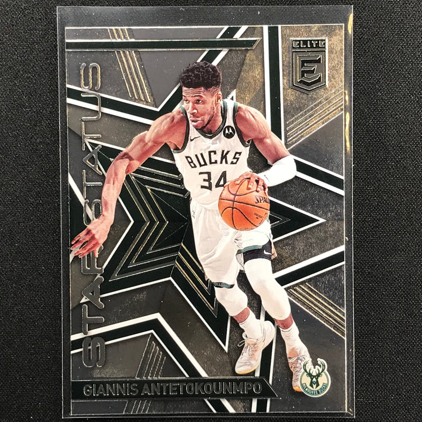 2021-22 Donruss Elite GIANNIS ANTETOKOUNMPO Star Status Base #8