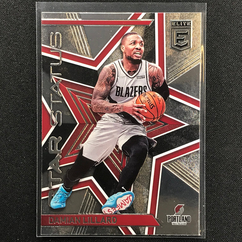2021-22 Donruss Elite DAMIAN LILLARD Star Status Base #13