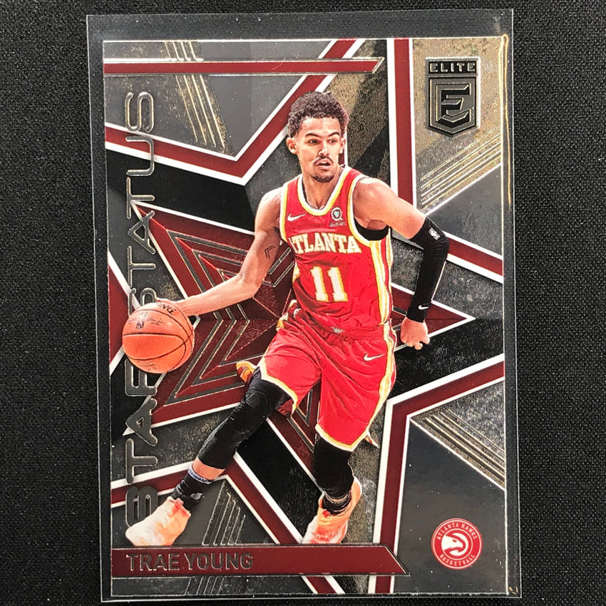 2021-22 Donruss Elite TRAE YOUNG Star Status Base #15