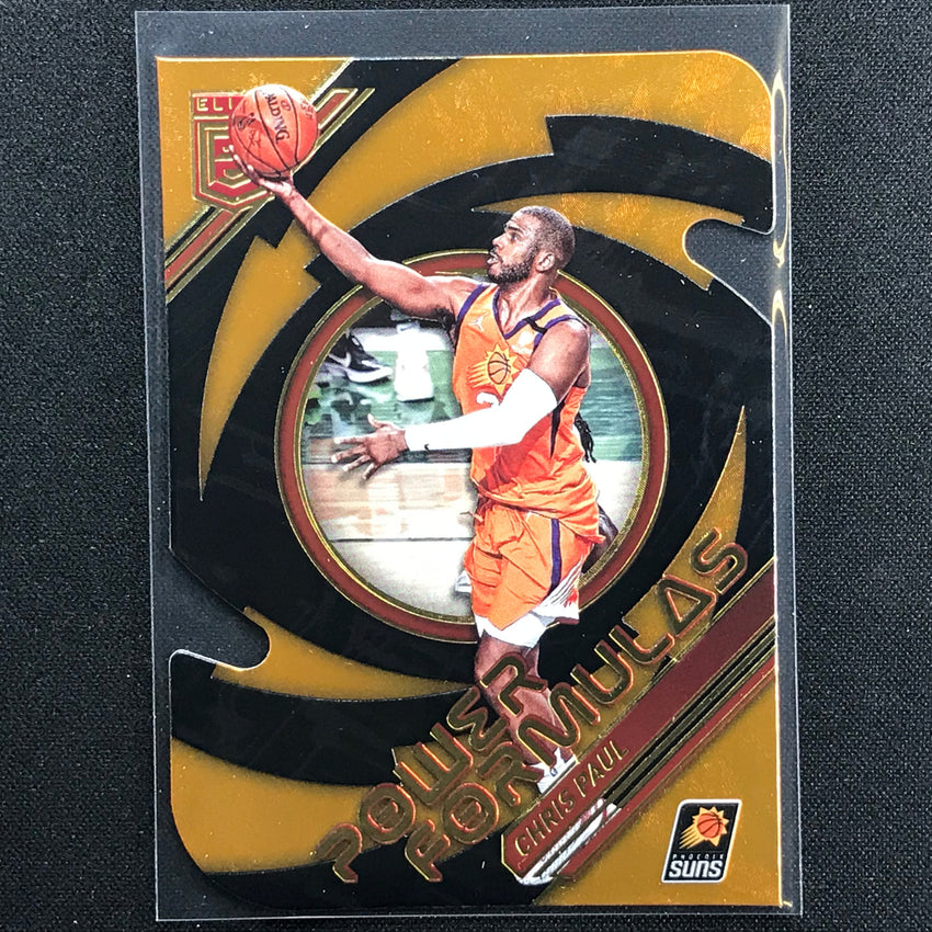 2021-22 Donruss Elite CHRIS PAUL Power Formulas Orange Die-Cut #12
