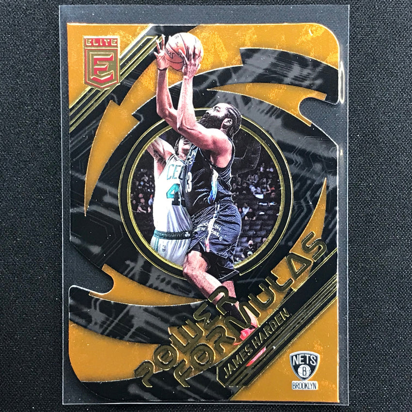 2021-22 Donruss Elite JAMES HARDEN Power Formulas Orange Die-Cut #14
