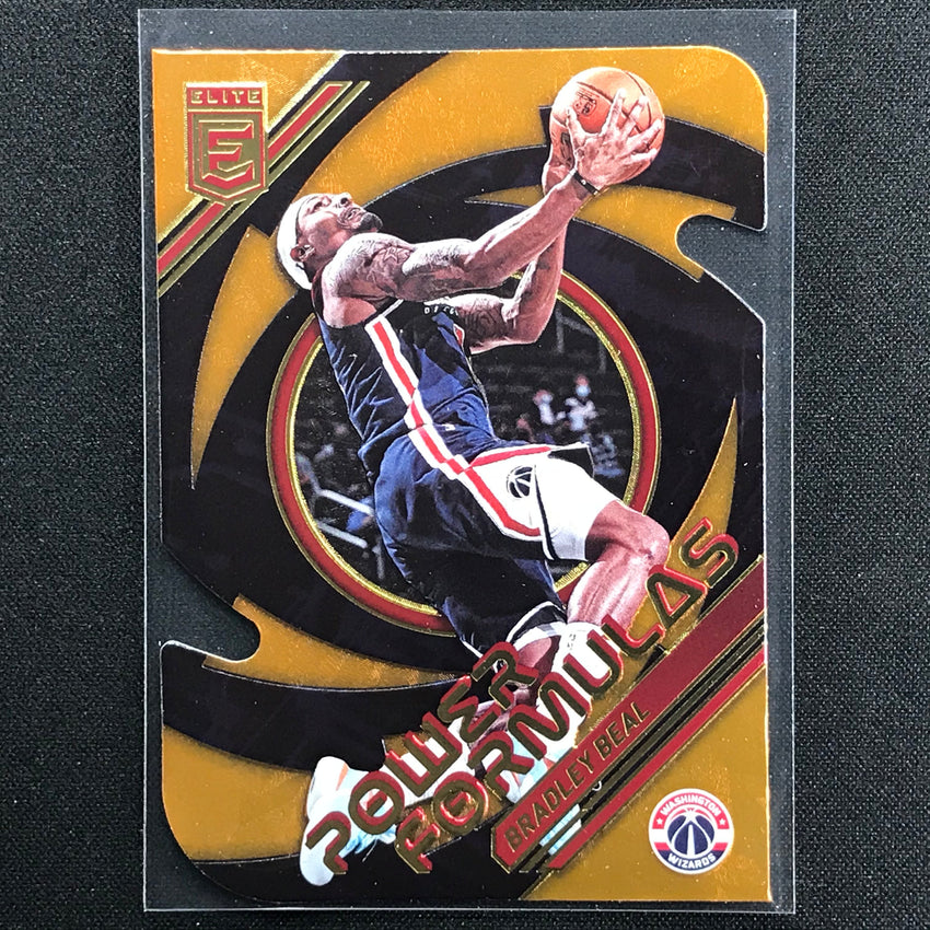 2021-22 Donruss Elite BRADLEY BEAL Power Formulas Orange Die-Cut #19