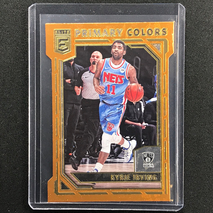 2021-22 Donruss Elite KYRIE IRVING Primary Colors Orange Die-Cut SP #1