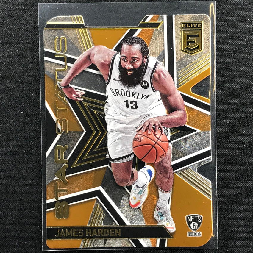 2021-22 Donruss Elite JAMES HARDEN Star Status Orange Die-Cut #2