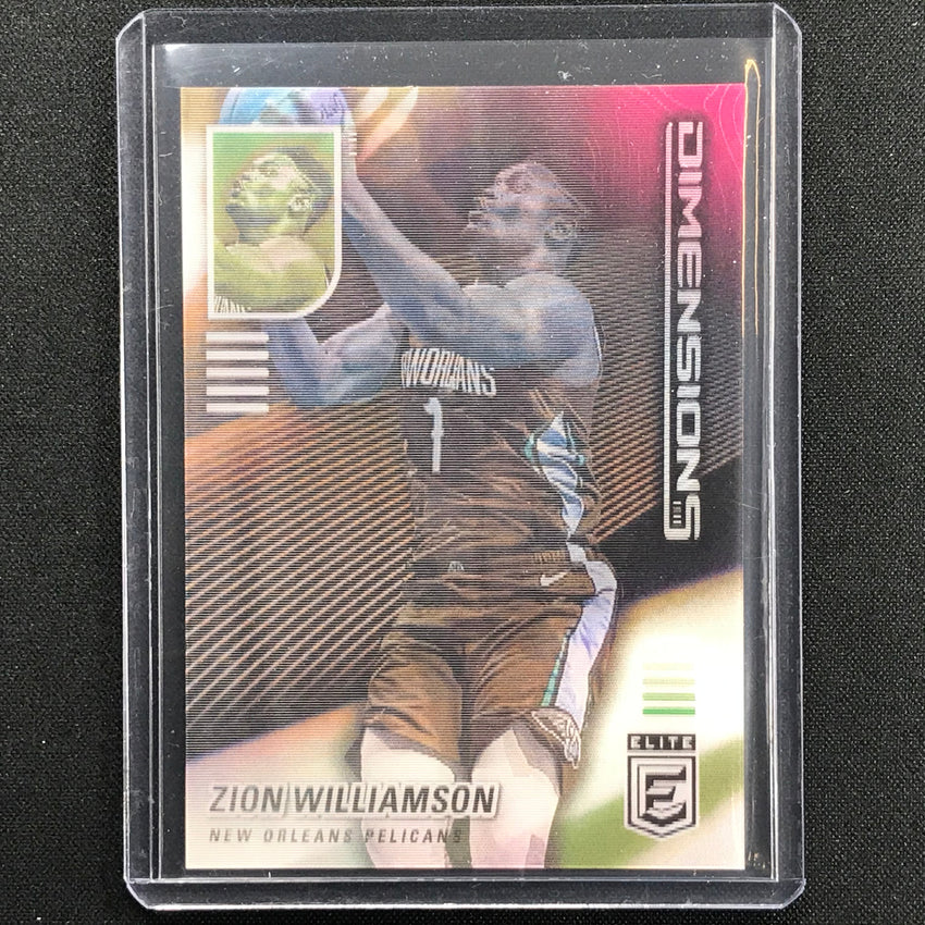 2021-22 Donruss Elite ZION WILLIAMSON Dimensions Lenticular SSP #5