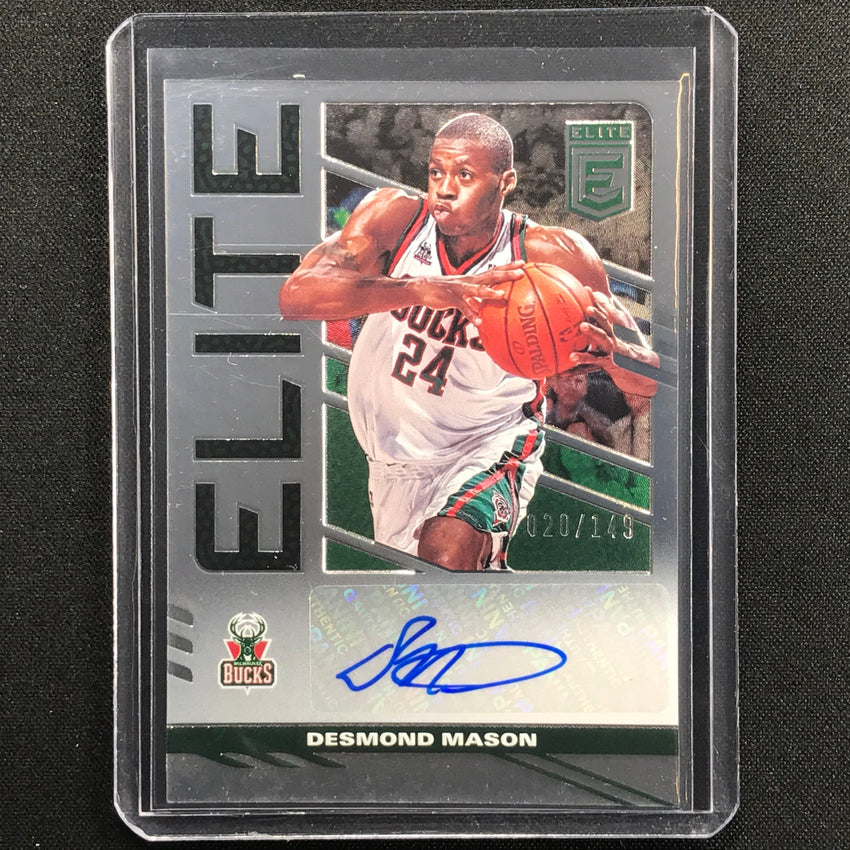 2021-22 Donruss Elite DESMOND MASON Elite Signatures Auto 20/149
