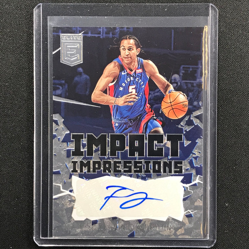 2021-22 Donruss Elite FRANK JACKSON Impact Impressions Auto #FJA