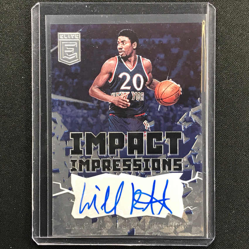 2021-22 Donruss Elite MICHAEL RAY RICHARDSON Impact Impressions Auto #MRR