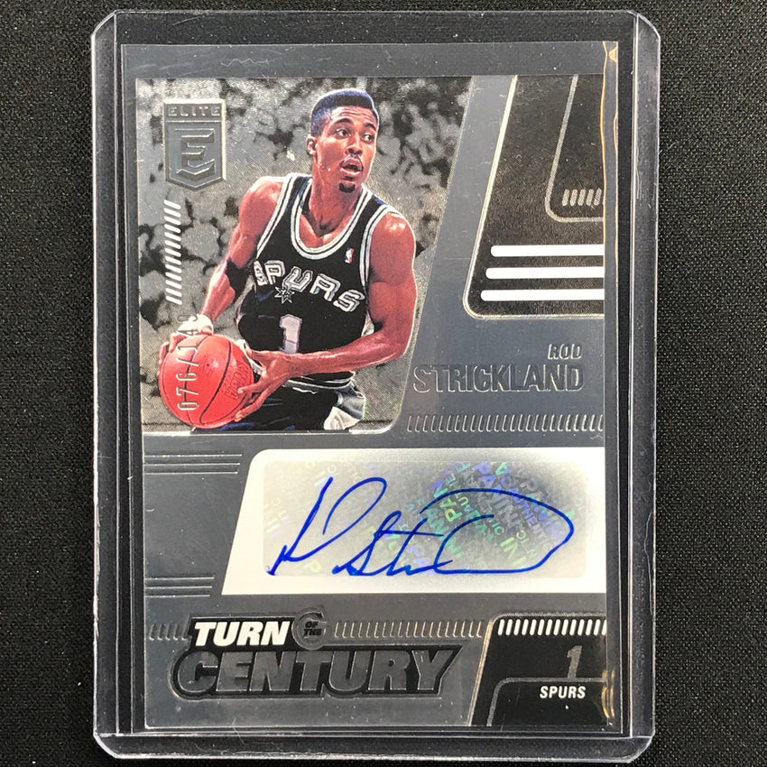 2021-22 Donruss Elite ROD STRICKLAND Turn of the Century Signatures Auto 76/149