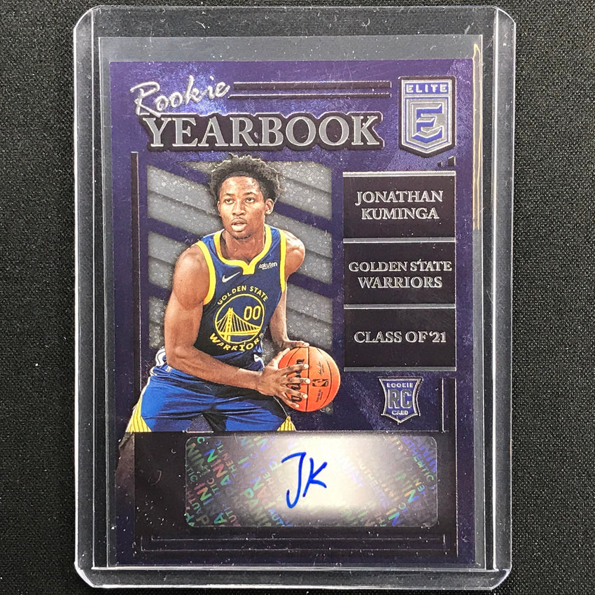 2021-22 Donruss Elite JONATHAN KUMINGA Rookie Yearbook Auto #JKU