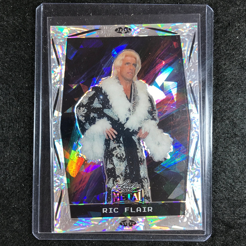 2024 Leaf Metal Legends Ric Flair Base Silver Crystal 2/10 No 31
