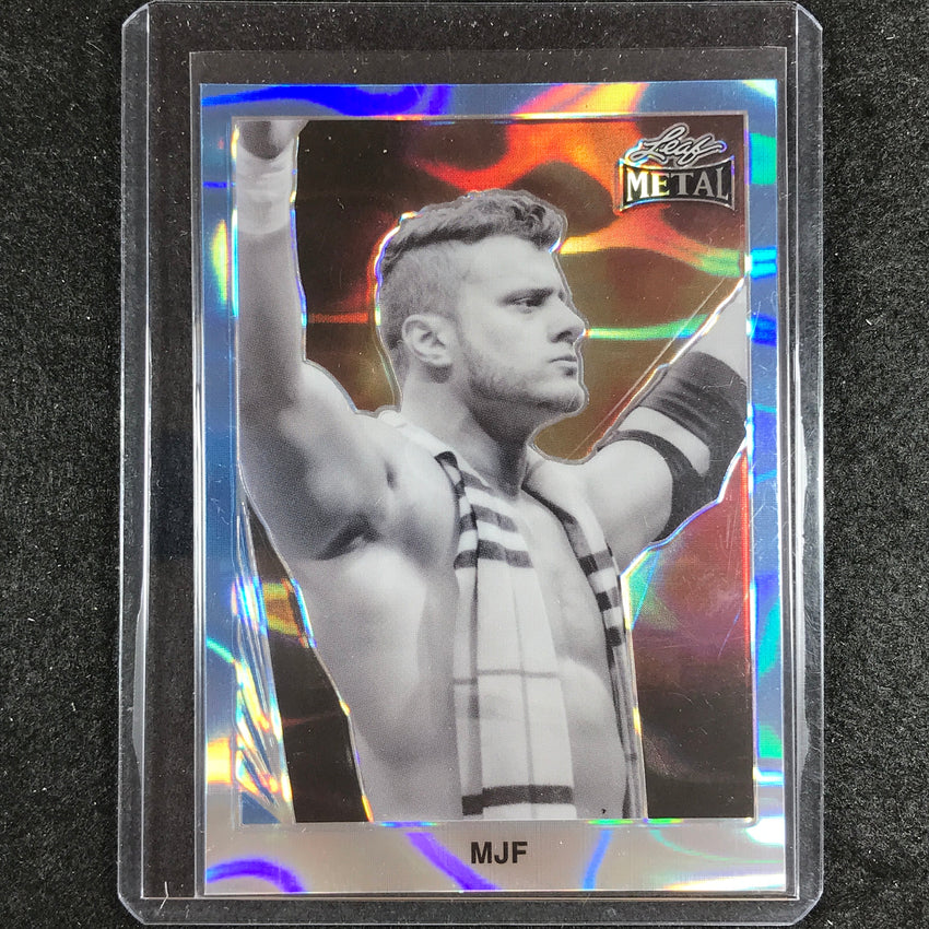 2024 Leaf Metal Legends MJF 1990 Leaf Light Blue Lava 4/8 #28