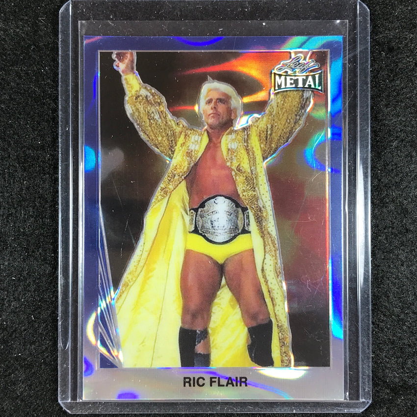 2024 Leaf Metal Legends Ric Flair 1990 Leaf Dark Blue Lava 3/4 #33