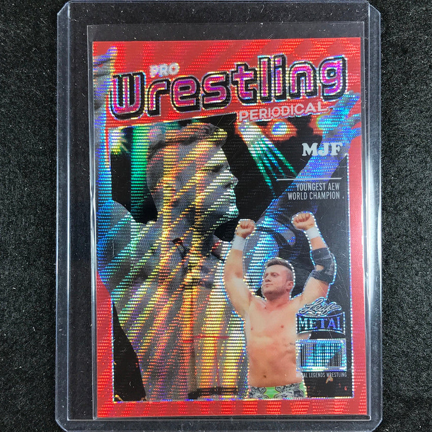 2024 Leaf Metal Legends Mjf Pro Wrestling Periodical Orange Wave 6/7 #16