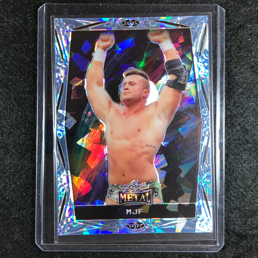 2024 Leaf Metal Legends Mjf Base Light Blue Crystal 1/8 No 25