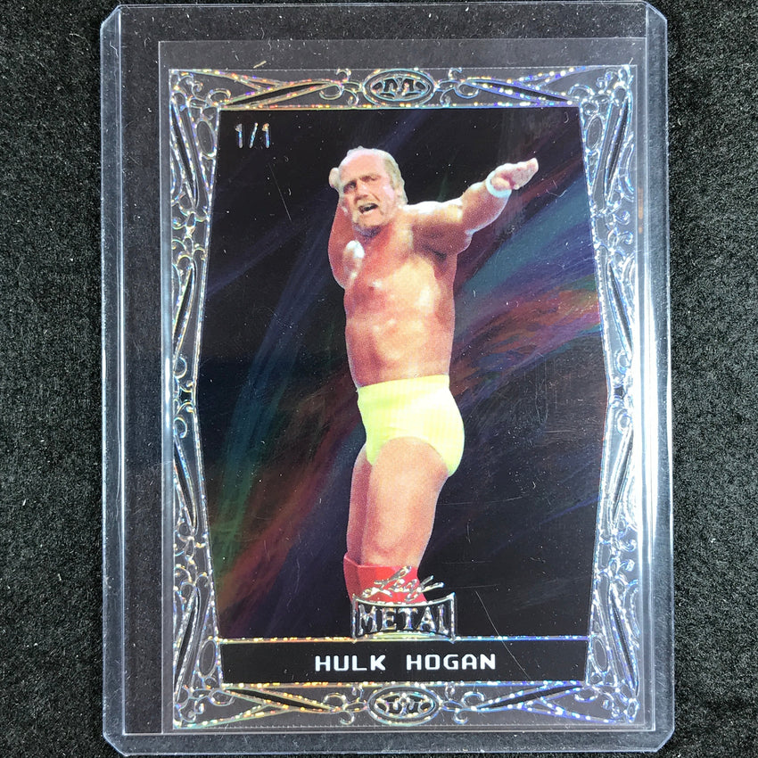 2024 Leaf Metal Legends Hulk Hogan Base Acetate Silver 1/1 #10