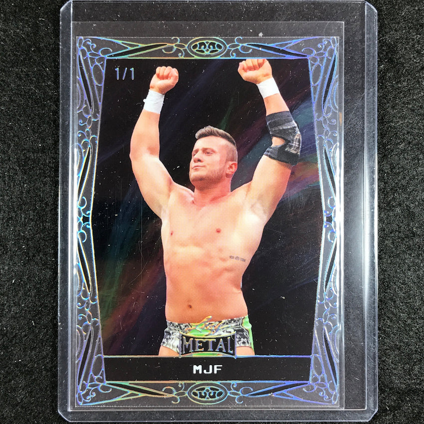 2024 Leaf Metal Legends Mjf Base Acetate Silver 1/1 #25