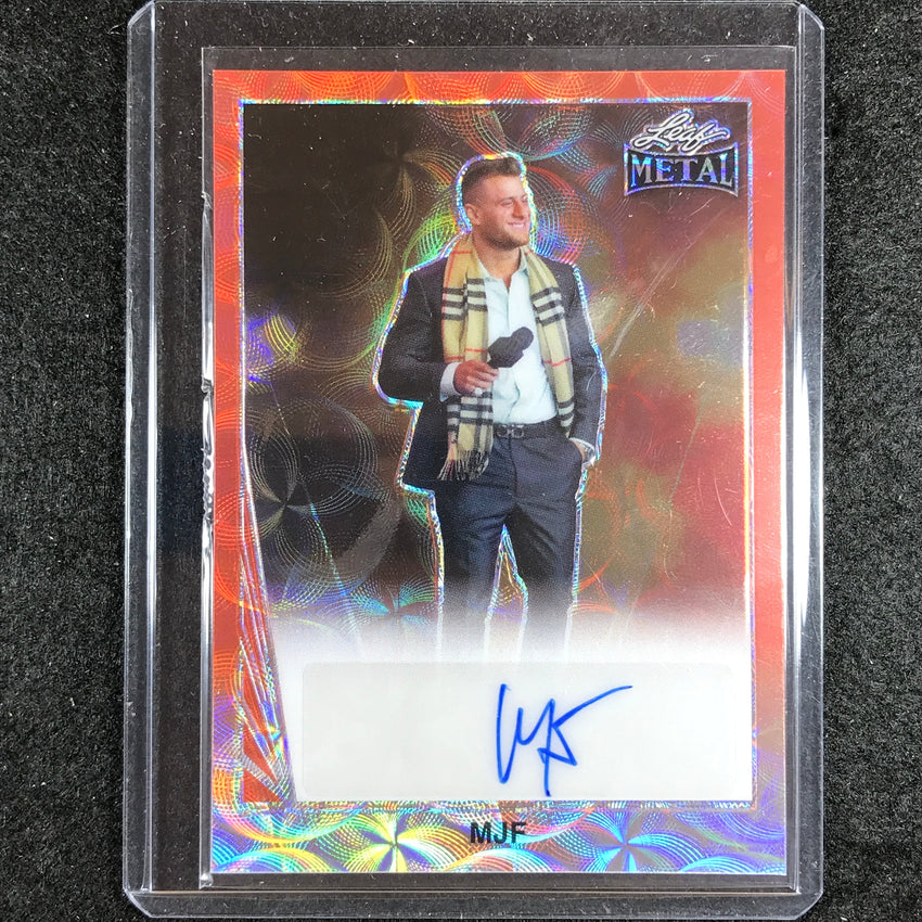 2024 Leaf Metal Legends Mjf 1990 Leaf Auto Orange Kaleidoscope 1/1