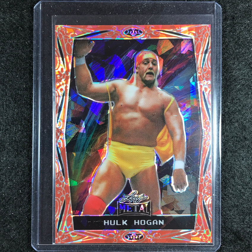 2024 Leaf Metal Legends Hulk Hogan Base Orange Crystal 1/6 #14