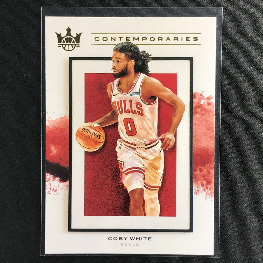 2020-21 Court Kings Coby White Contemporaries No 30