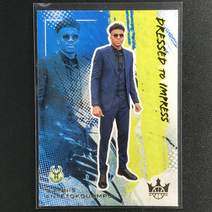2020-21 Court Kings Giannis Antetokounmpo Dressed To Impress No 1