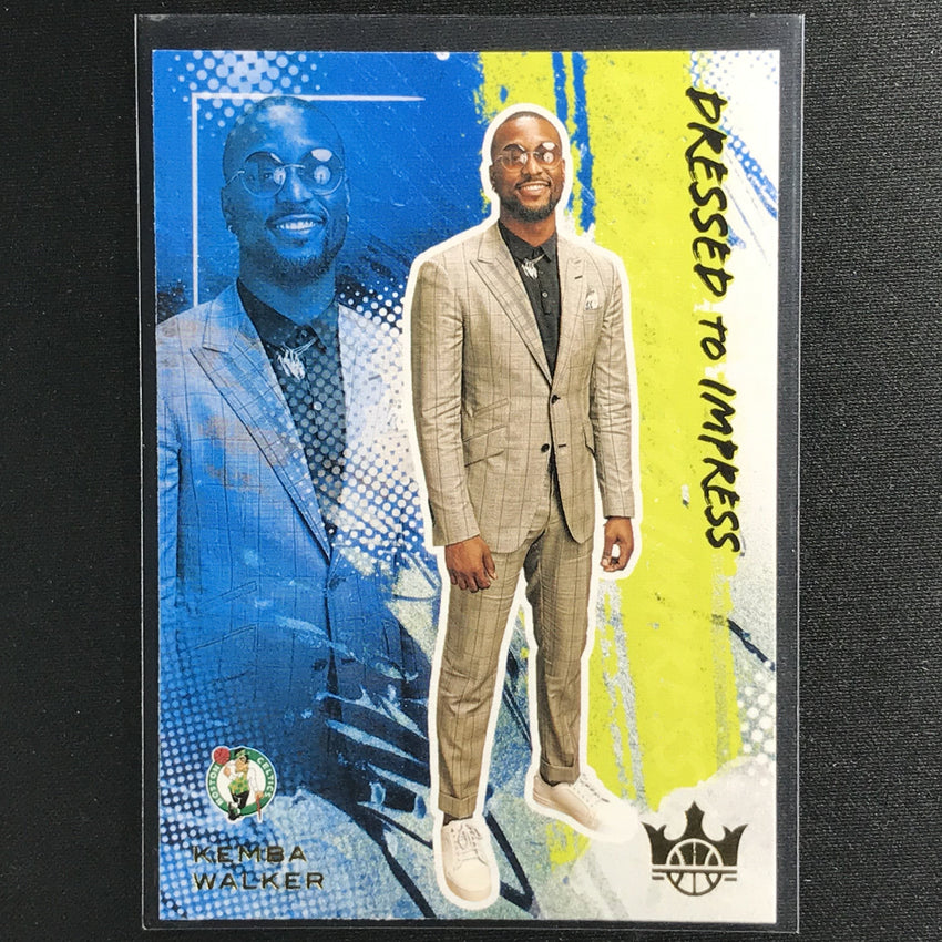 2020-21 Court Kings KEMBA WALKER Dressed to Impress #7