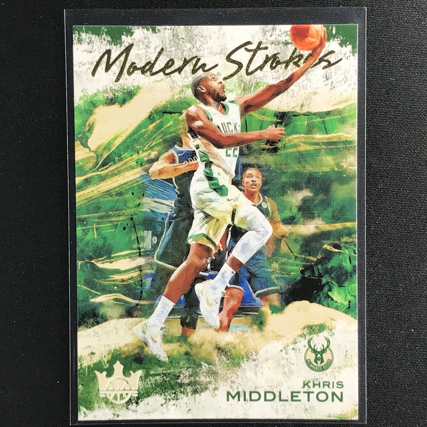 2020-21 Court Kings KHRIS MIDDLETON Modern Strokes #19