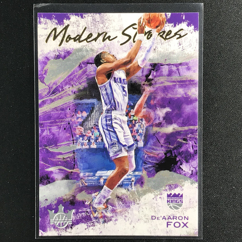 2020-21 Court Kings Deaaron Fox Modern Strokes No 20