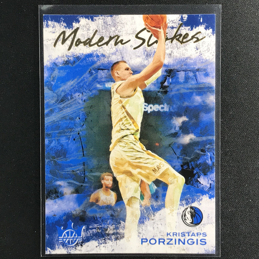 2020-21 Court Kings KRISTAPS PORZINGIS Modern Strokes #22