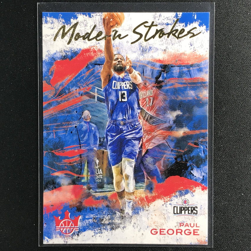 2020-21 Court Kings PAUL GEORGE Modern Strokes #23