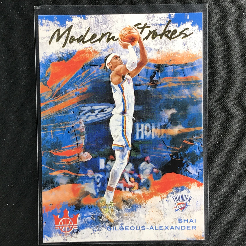 2020-21 Court Kings Shai Gilgeous-alexander Modern Strokes No 27