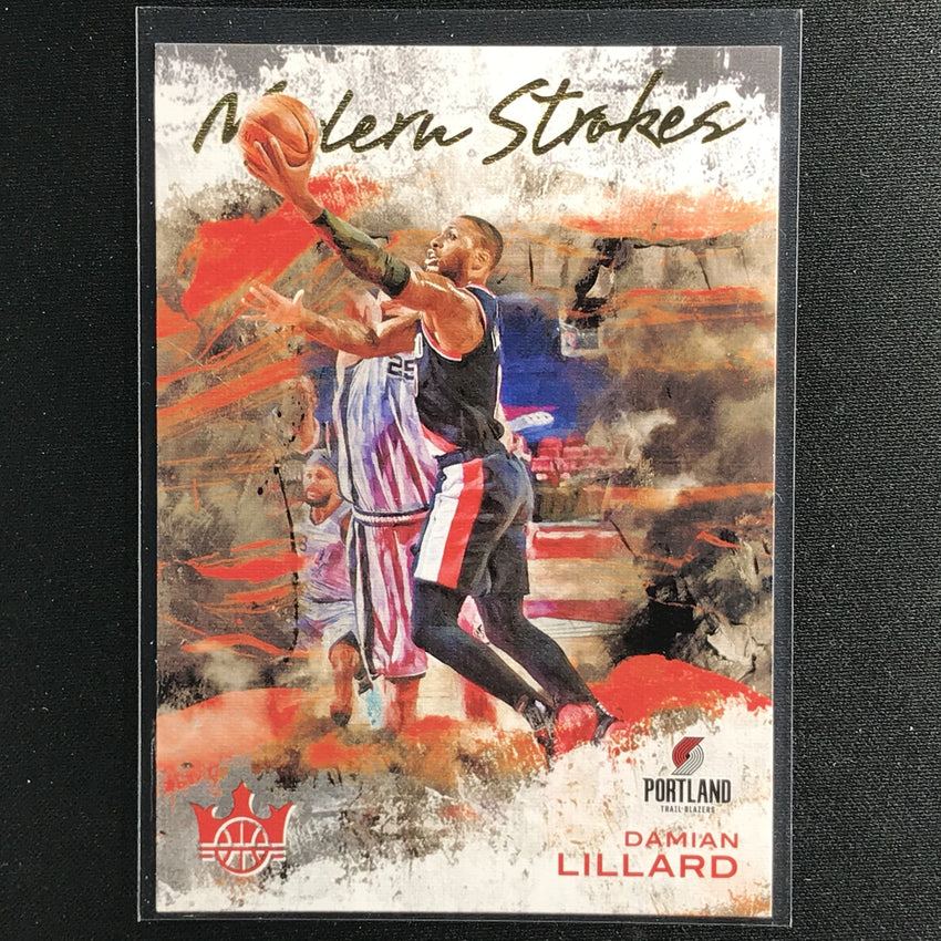 2020-21 Court Kings Damian Lillard Modern Strokes No 29