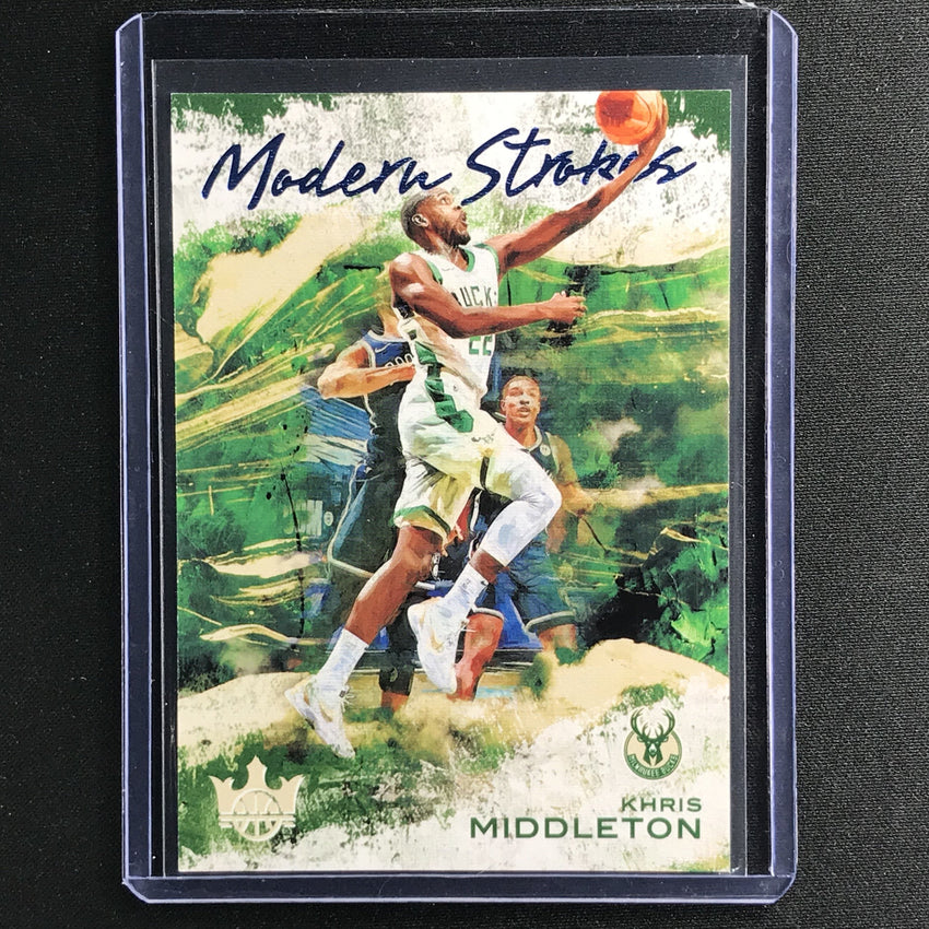 2020-21 Court Kings Khris Middleton Modern Strokes Amethyst 40/99