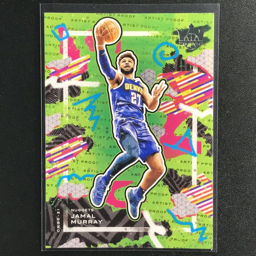 2020-21 Court Kings JAMAL MURRAY Base Artist Proof #9