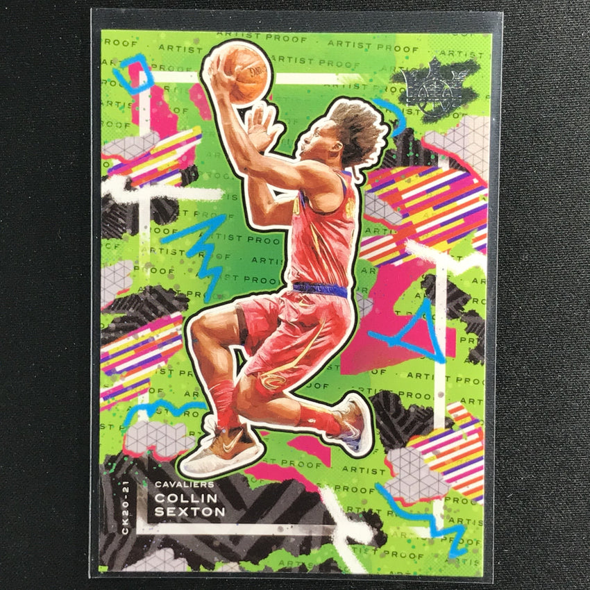 2020-21 Court Kings COLLIN SEXTON Base Artist Proof #12