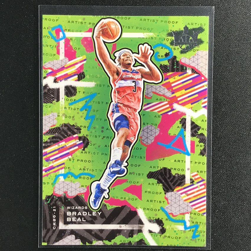 2020-21 Court Kings BRADLEY BEAL Base Artist Proof #13