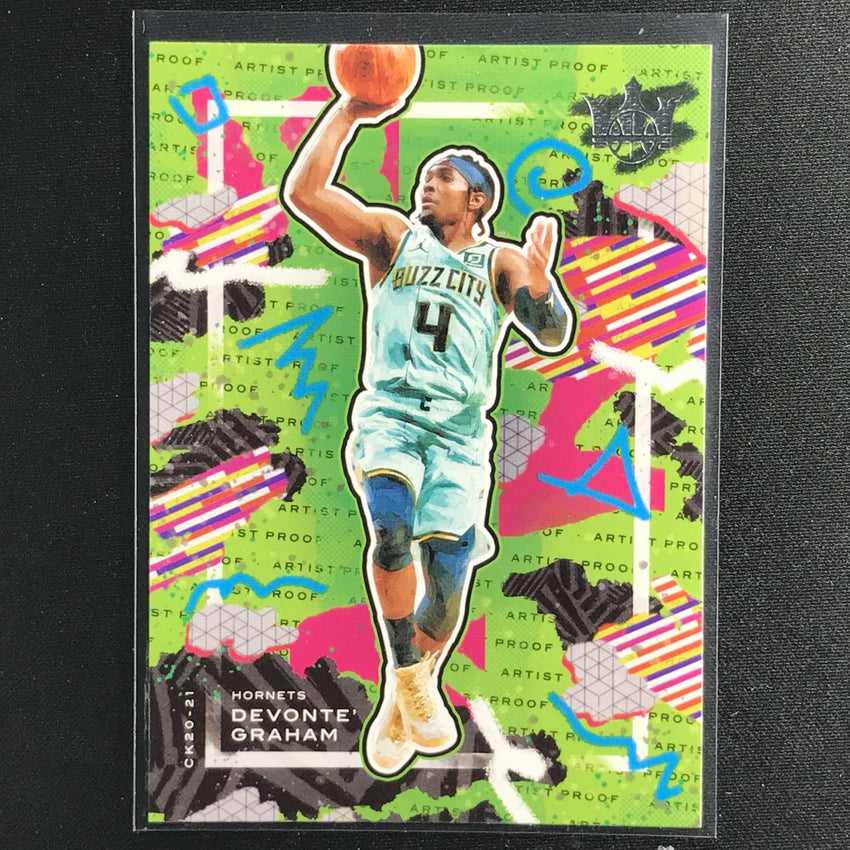 2020-21 Court Kings Devonte Graham Base Artist Proof No 16