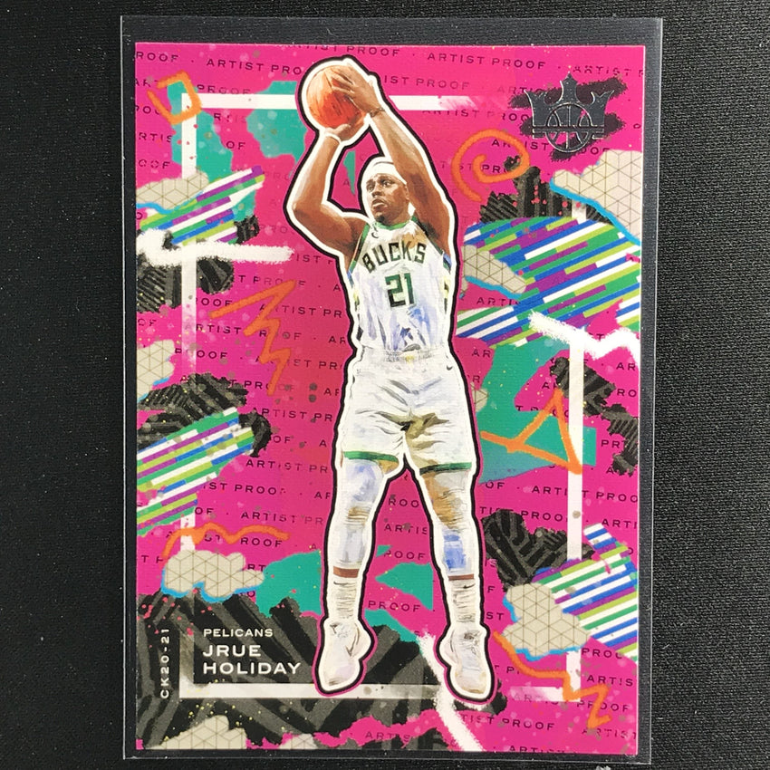 2020-21 Court Kings JRUE HOLIDAY Base Artist Proof #19