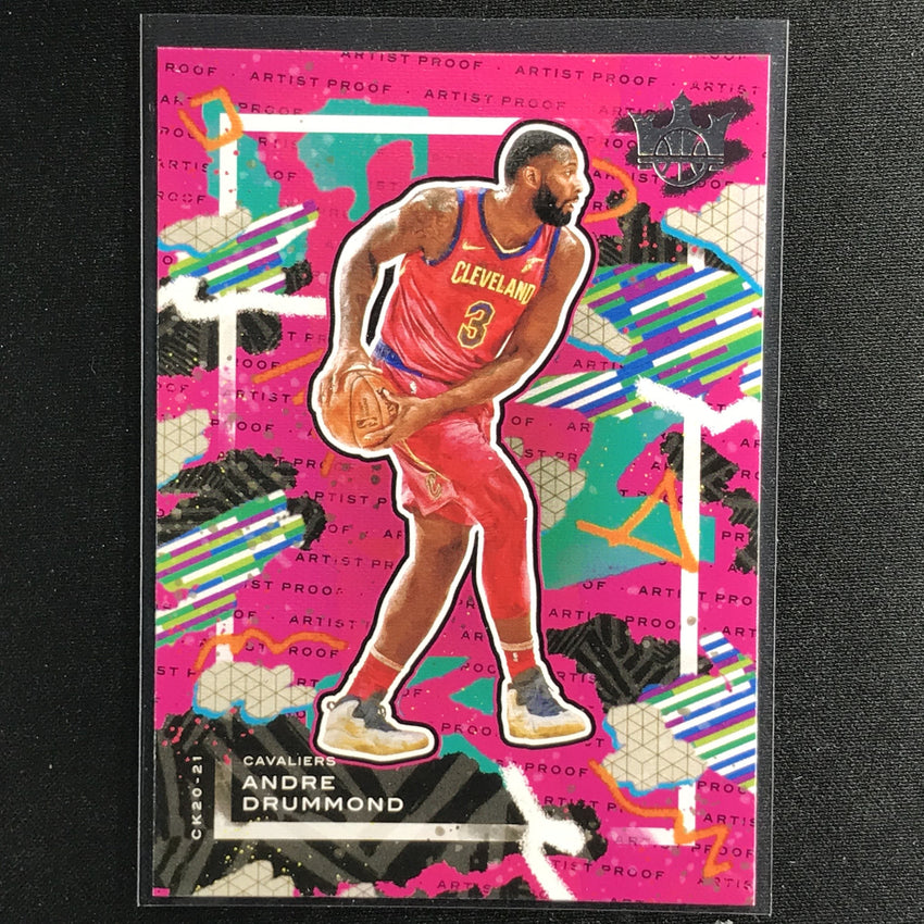 2020-21 Court Kings ANDRE DRUMMOND Base Artist Proof #23