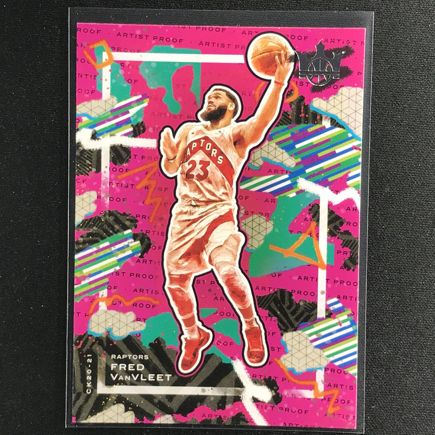 2020-21 Court Kings FRED VANVLEET Base Artist Proof #28