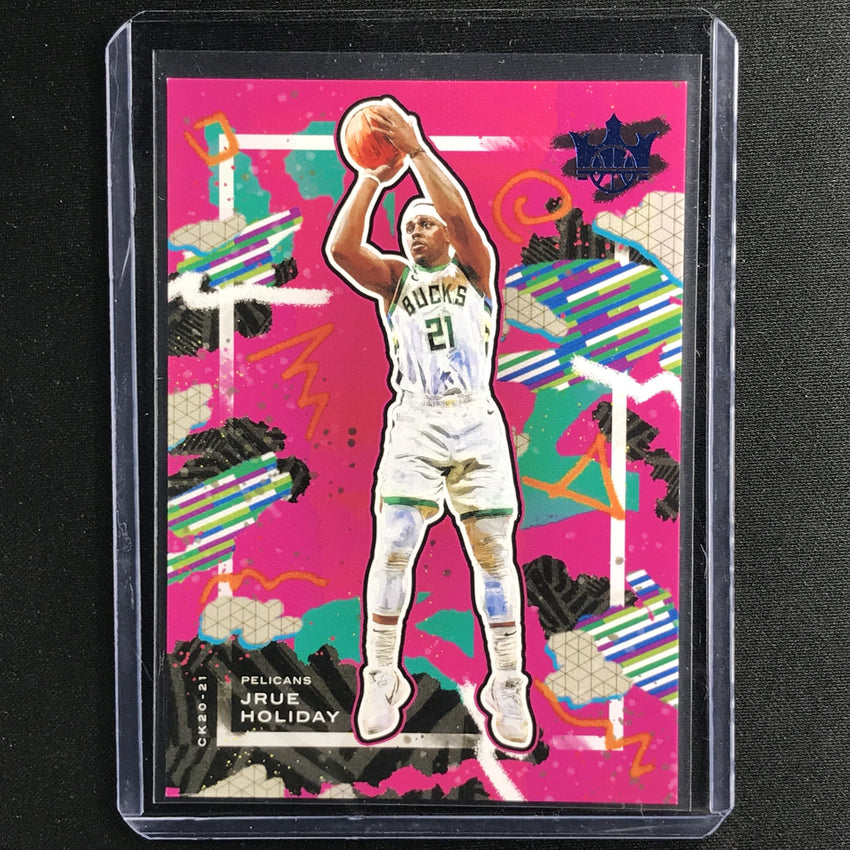 2020-21 Court Kings Jrue Holiday Base Amethyst 2/99