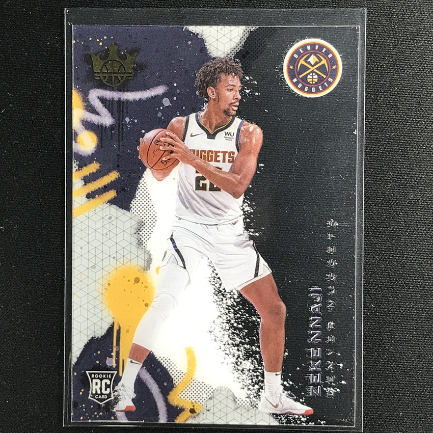 2020-21 Court Kings ZEKE NNAJI Acetate Rookie #20