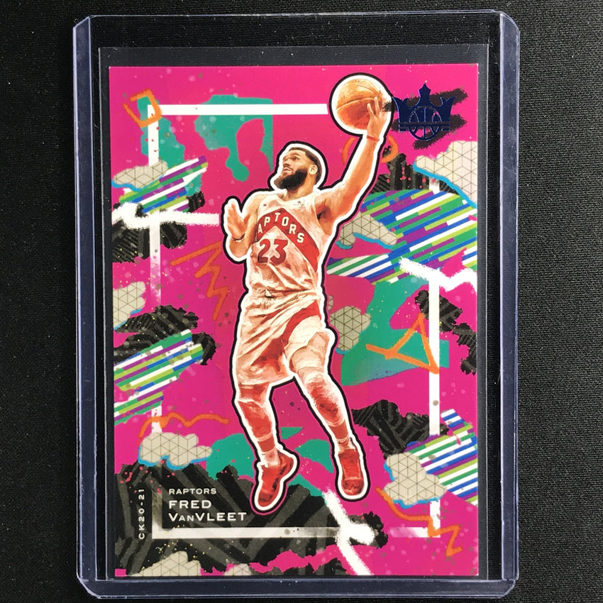 2020-21 Court Kings Fred Vanvleet Base Amethyst 61/99