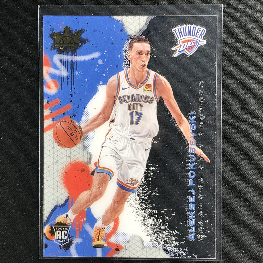 2020-21 Court Kings ALEKSEJ POKUSEVSKI Acetate Rookie #21
