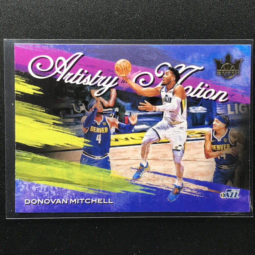 2020-21 Court Kings Donovan Mitchell Artistry In Motion No 12