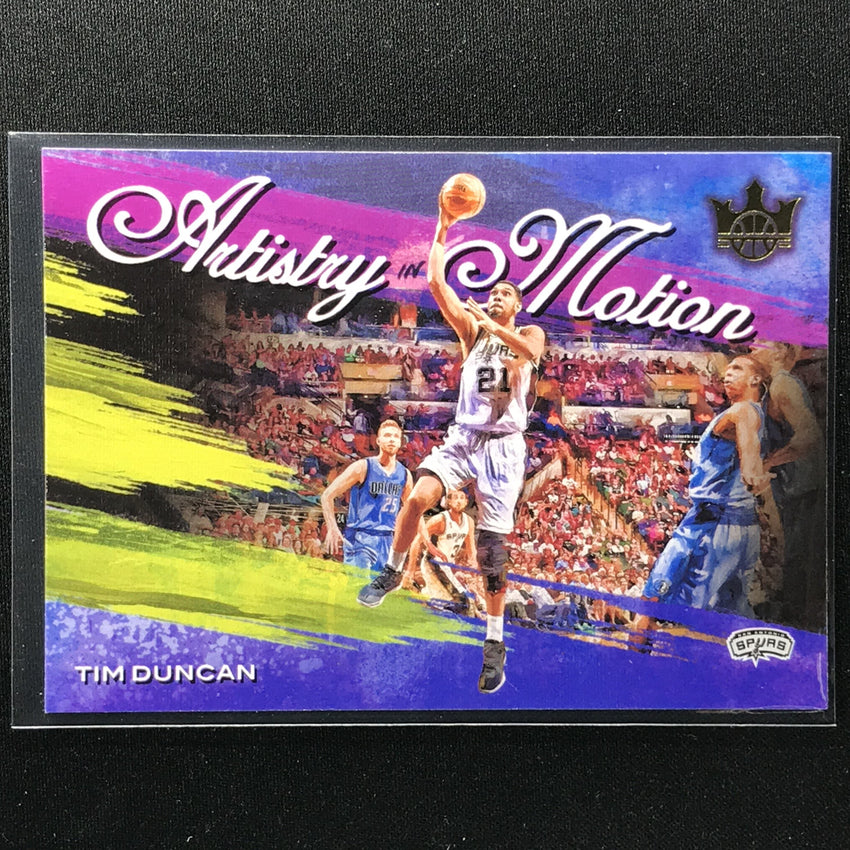 2020-21 Court Kings TIM DUNCAN Artistry in Motion #16