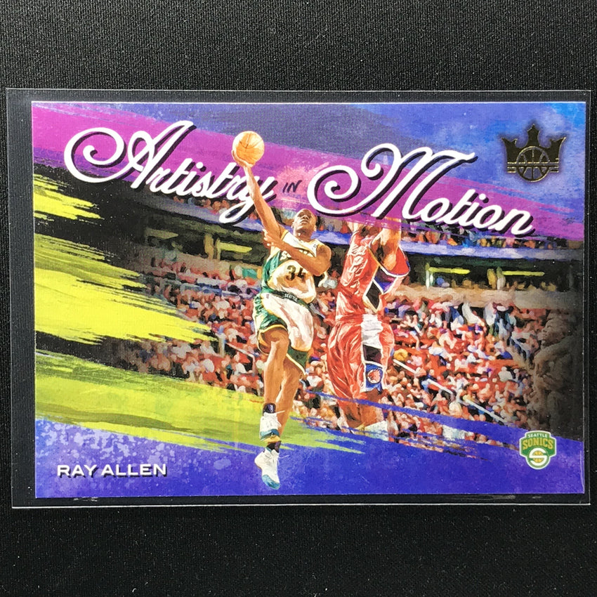 2020-21 Court Kings RAY ALLEN Artistry in Motion #18