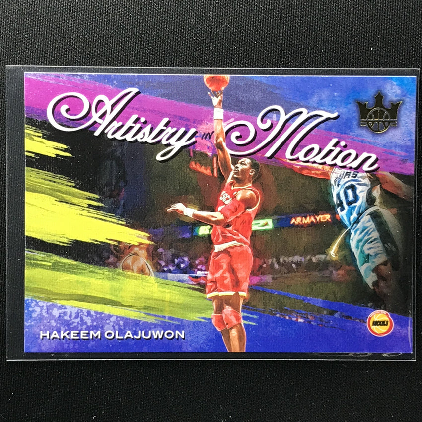 2020-21 Court Kings HAKEEM OLAJUWON Artistry in Motion #28