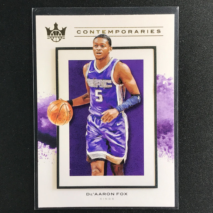 2020-21 Court Kings Deaaron Fox Contemporaries No 23
